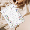 Search for lavender butterfly wedding invitations Botanical