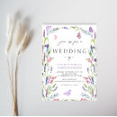 Search for purple butterfly wedding invitations Country