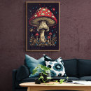 Search for psychedelic posters mushroom