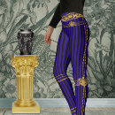 Search for black and purple stripes leggings Chic