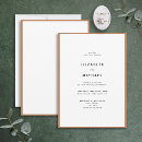 Search for orange with white wedding invitations For her