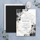 Search for white marble wedding invitations Gold