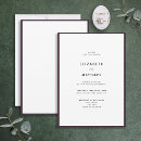 Search for purple and white wedding invitations Modern