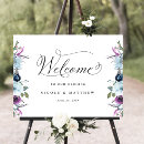 Search for floral welcome wedding signs Boho bohemian