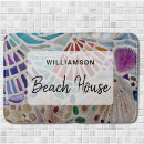 Search for seaside bath mats Seashells
