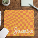 Search for gingham mouse mats Orange