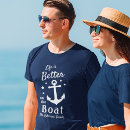 Search for beach mens tshirts Boating