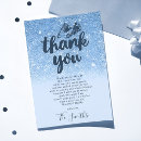 Search for navy blue thank you cards Glitter