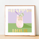 Search for happy hour cocktails posters Retro