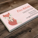 Search for cute babysitting business cards Nanny