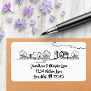 Search for barnyard return address labels Country