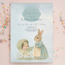 Search for spring bunny baby shower invitations Beatrix potter