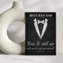 Search for suit and tie invitations Chalkboard