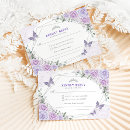 Search for quinceanera enclosure cards Butterfly