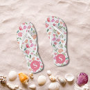 Search for peach flipflops Watercolor