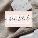 Search for hair specialist business cards Feminine