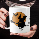 Search for vintage witch mugs Broom