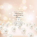 Search for 30 year wedding anniversary invitations Pearl