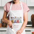 Search for special mum aprons Child first names text