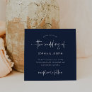 Search for dark blue wedding invitations Simple
