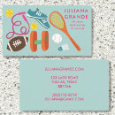 Search for sports business cards Gym