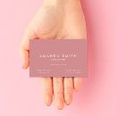 Search for blush pink business cards Minimal