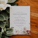 Search for couple shower invitations Floral couples shower