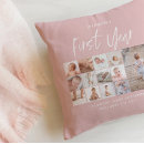 Search for babys first christmas cushions Pink