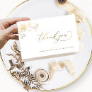 Search for gold wedding thank you cards Traditional
