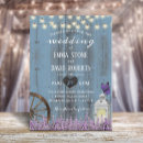 Search for blue and lavender wedding invitations Floral