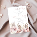 Search for blush pink floral wedding invitations Roses