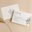 Search for black rsvp cards Elegant calligraphy script