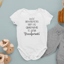 Search for announce pregnancy baby bodysuits New grandparents