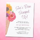 Search for budget bridal shower invitations Botanical
