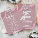 Search for retro hen party invitations Bachelorette itinerary