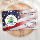 Search for government business cards Red white blue