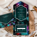 Search for outer space wedding invitations Celestial