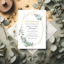Search for golden wedding anniversary invitations Watercolor