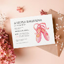Search for dancer shoes invitations Ballet