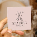 Search for cute business cards hair stylist