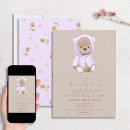 Search for lavender baby shower invitations Modern