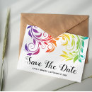 Search for lgbt save the dates Floral
