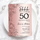 Search for formal 50th birthday invitations Elegant