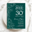 Search for dark teal invitations Floral