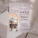 Search for cafe the invitations Watercolor