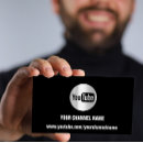 Search for youtube channel business cards Media production