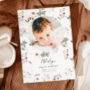 Search for floral birth announcement cards Modern