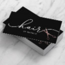 Search for hairstylist business cards Minimalist