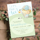 Search for baby golf invitations Blue and green