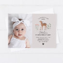 Search for girl deer birthday invitations Bunny